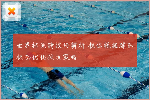 世界杯竞猜技巧解析 教你根据球队状态优化投注策略